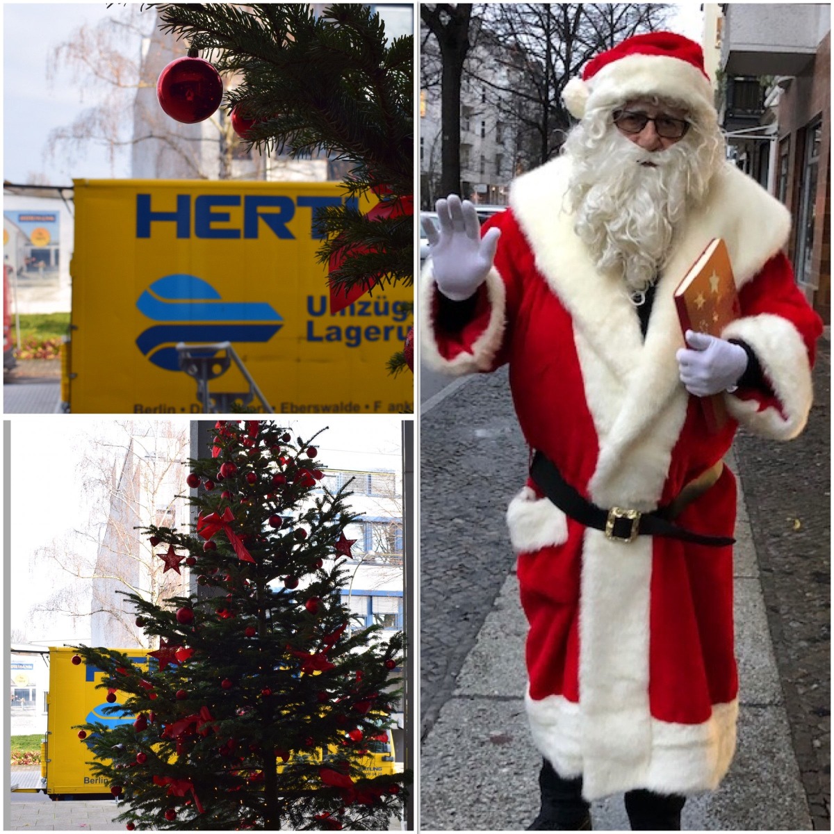 weihnachtliche Grüße von HERTLING