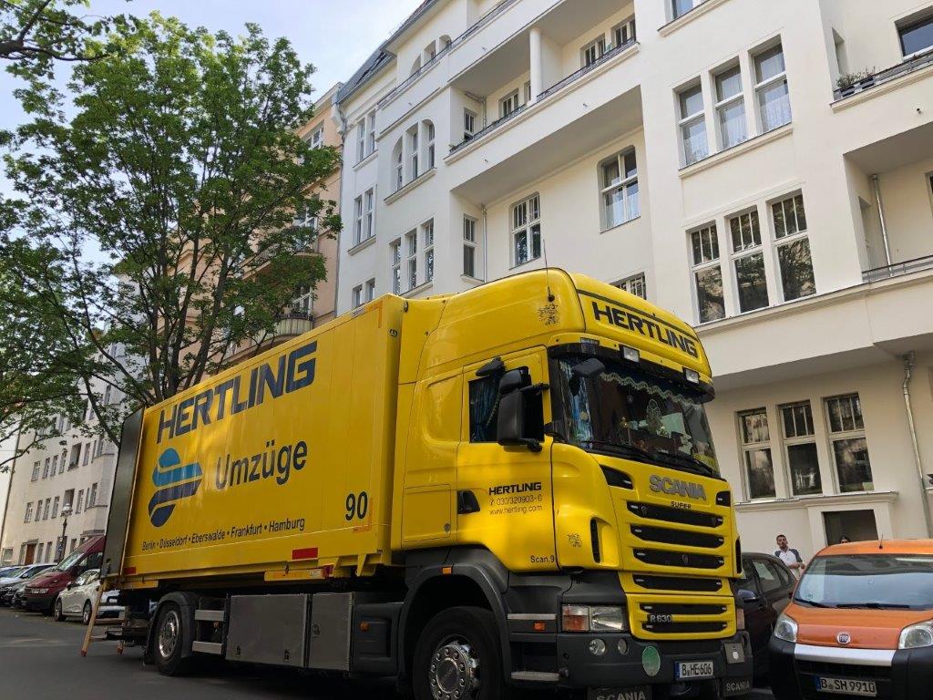Stadtumzug Berlin Charlottenburg