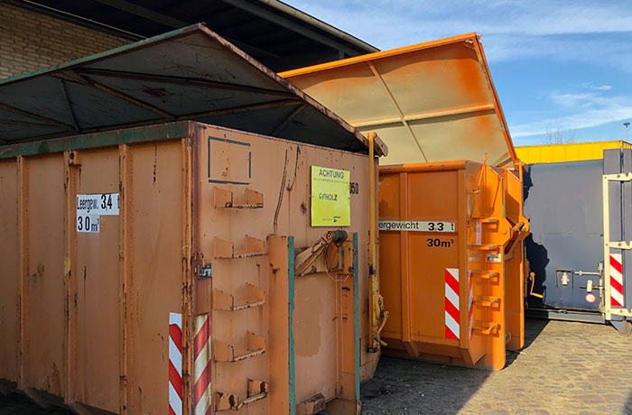 HERTLING Sperrmüllentsorgung im Container