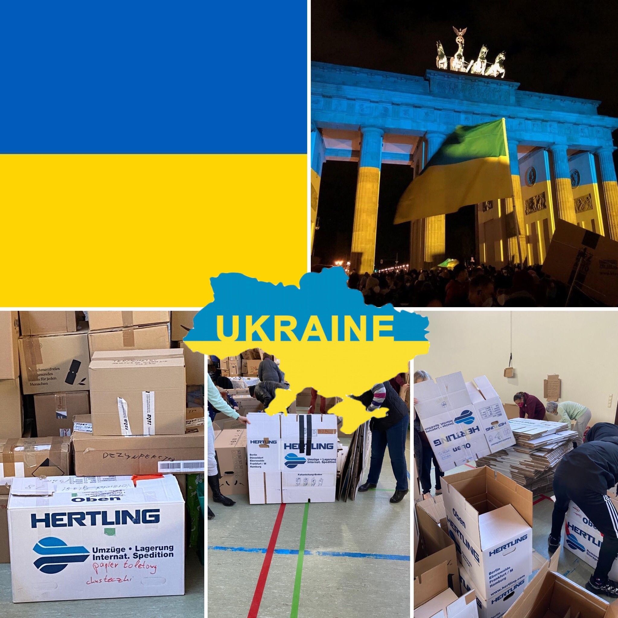 HERTLING donations for the Ukraine