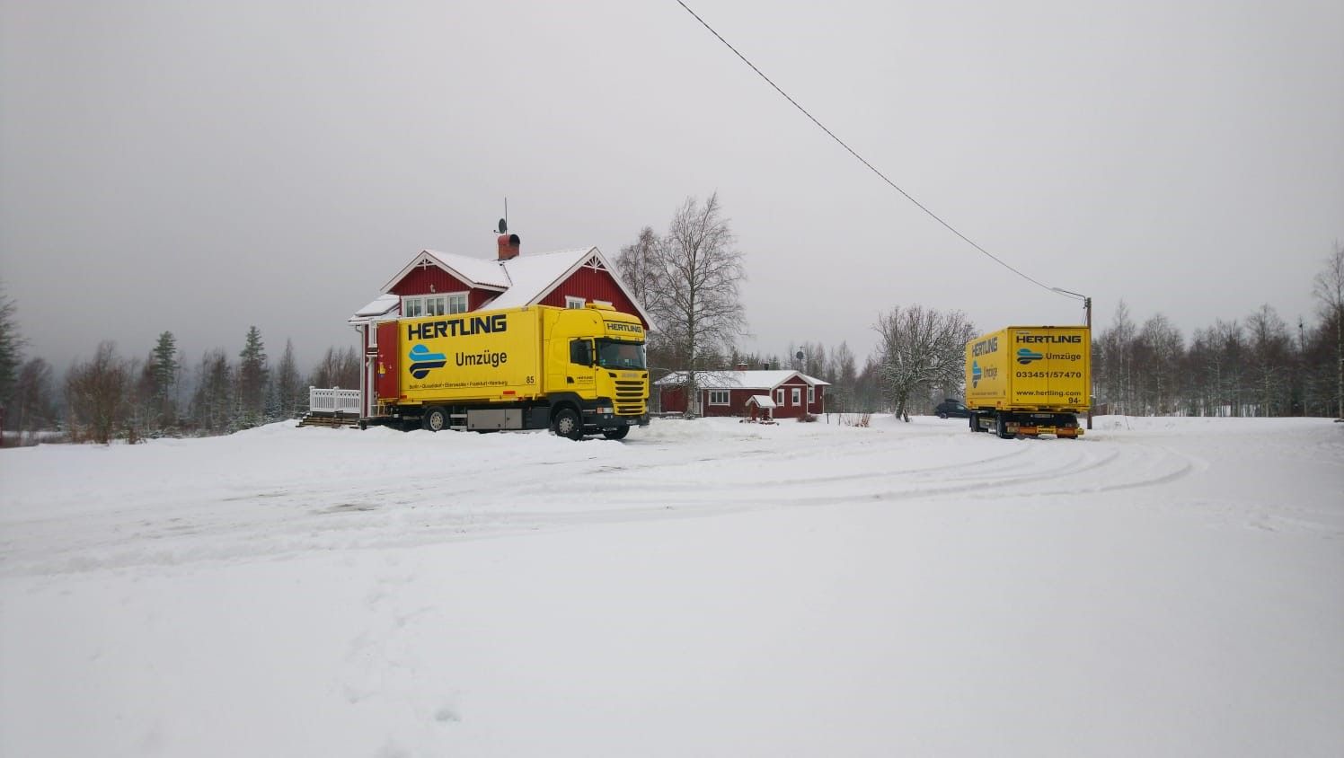 Umzug von Deutschland nach Schweden mit HERTLING
