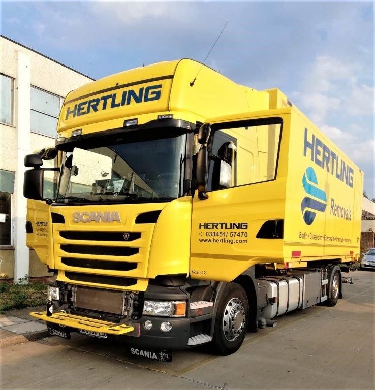 Hertling Umzugsfahrzeug Berlin London