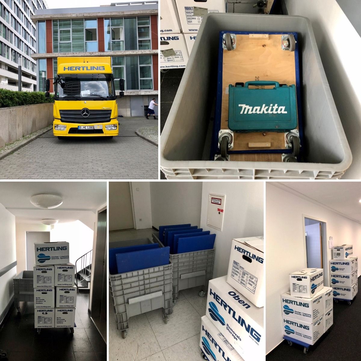 HERTLING - Büroumzug, Standortverlagerung Berlin