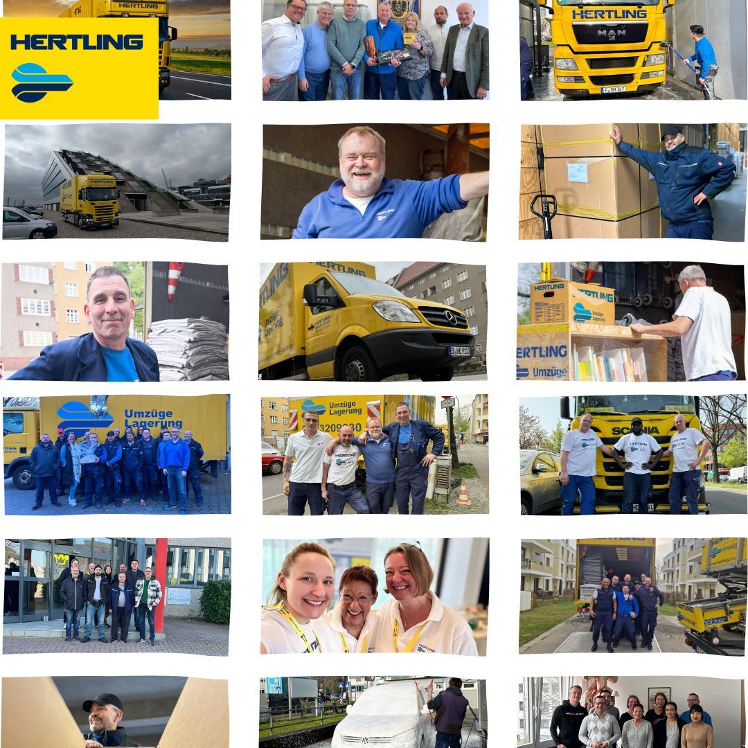 Fotosammlung von Hertling Mitarbeitern