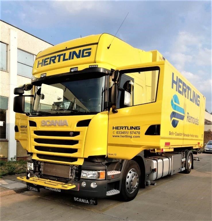 Hertling LKW Berlin London