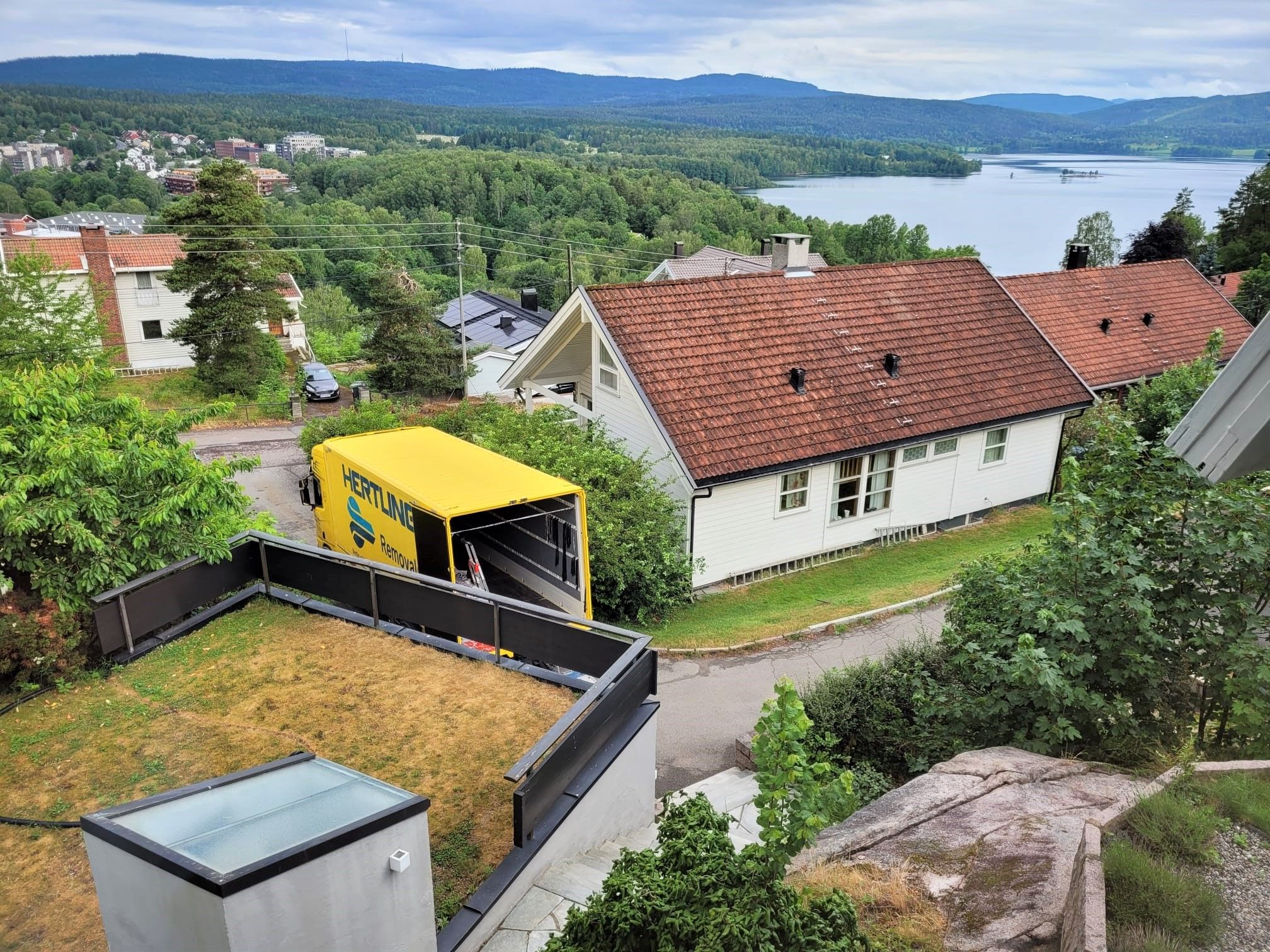 Hertling truck in Norway