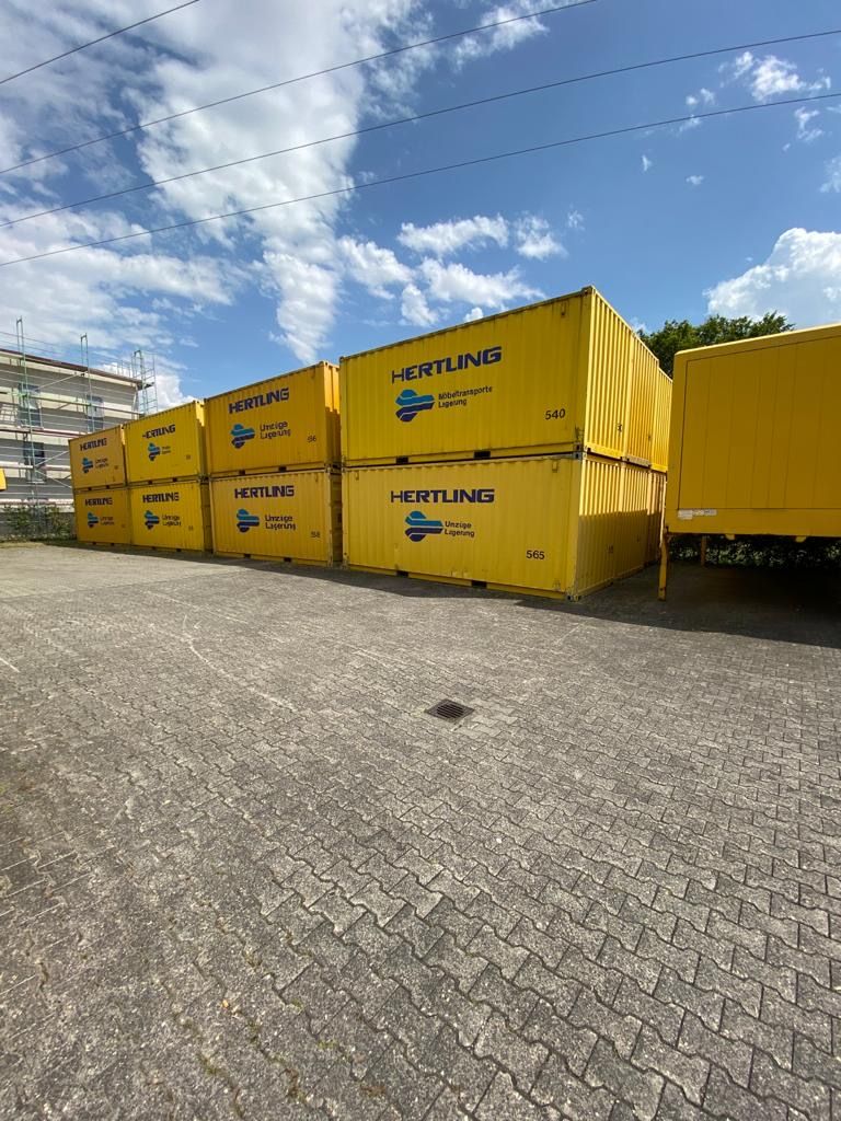 Rent storage containers in Frankfurt / Main
