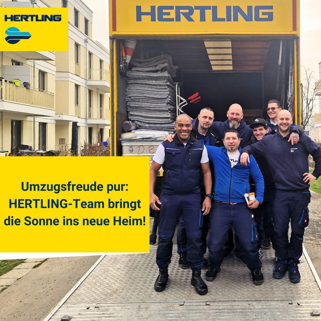 Photo of the Hertling removal team