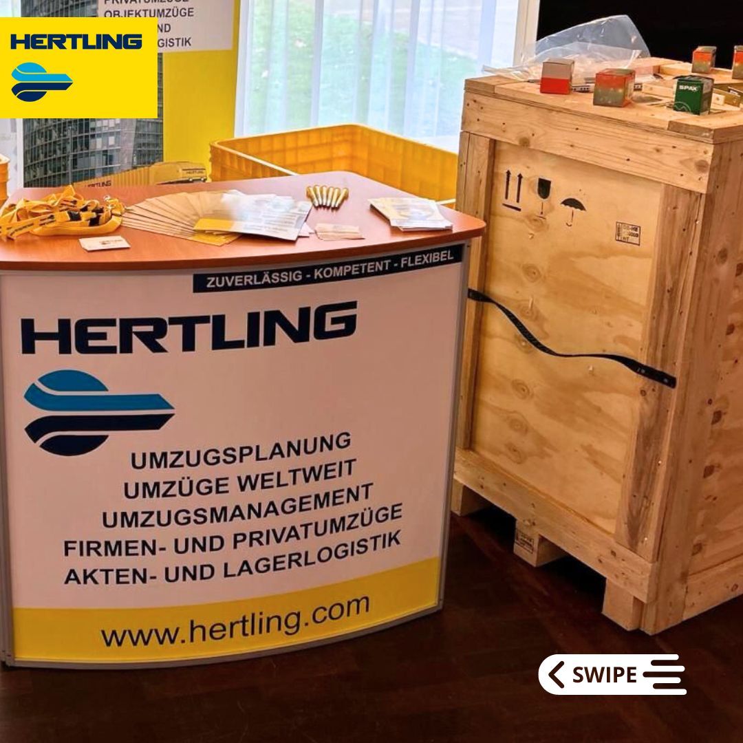 Photo of the Hertling exhibition stand