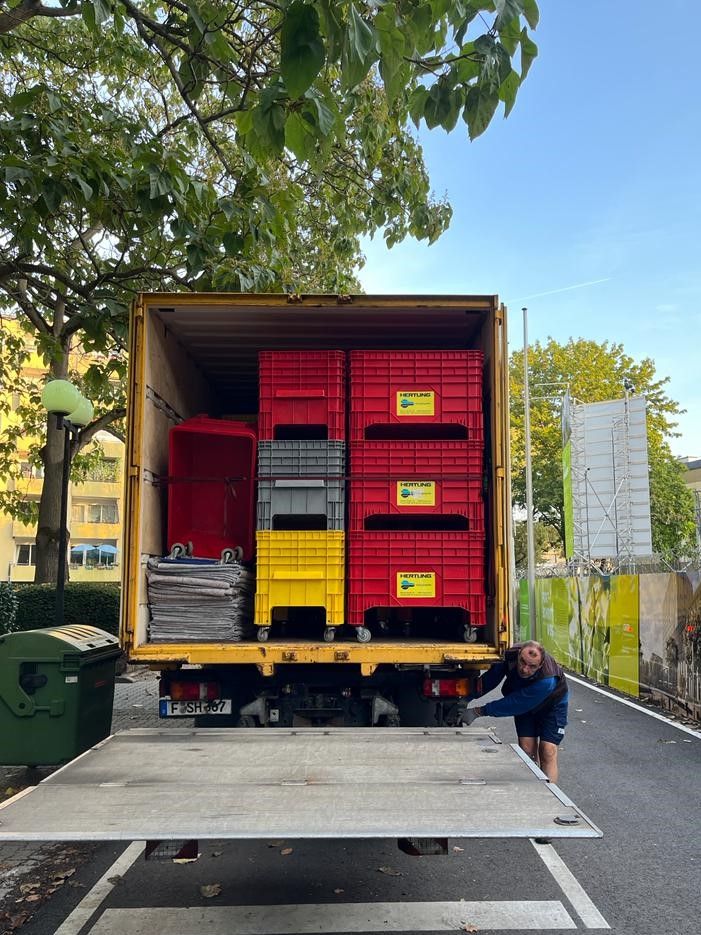HERTLING truck with files