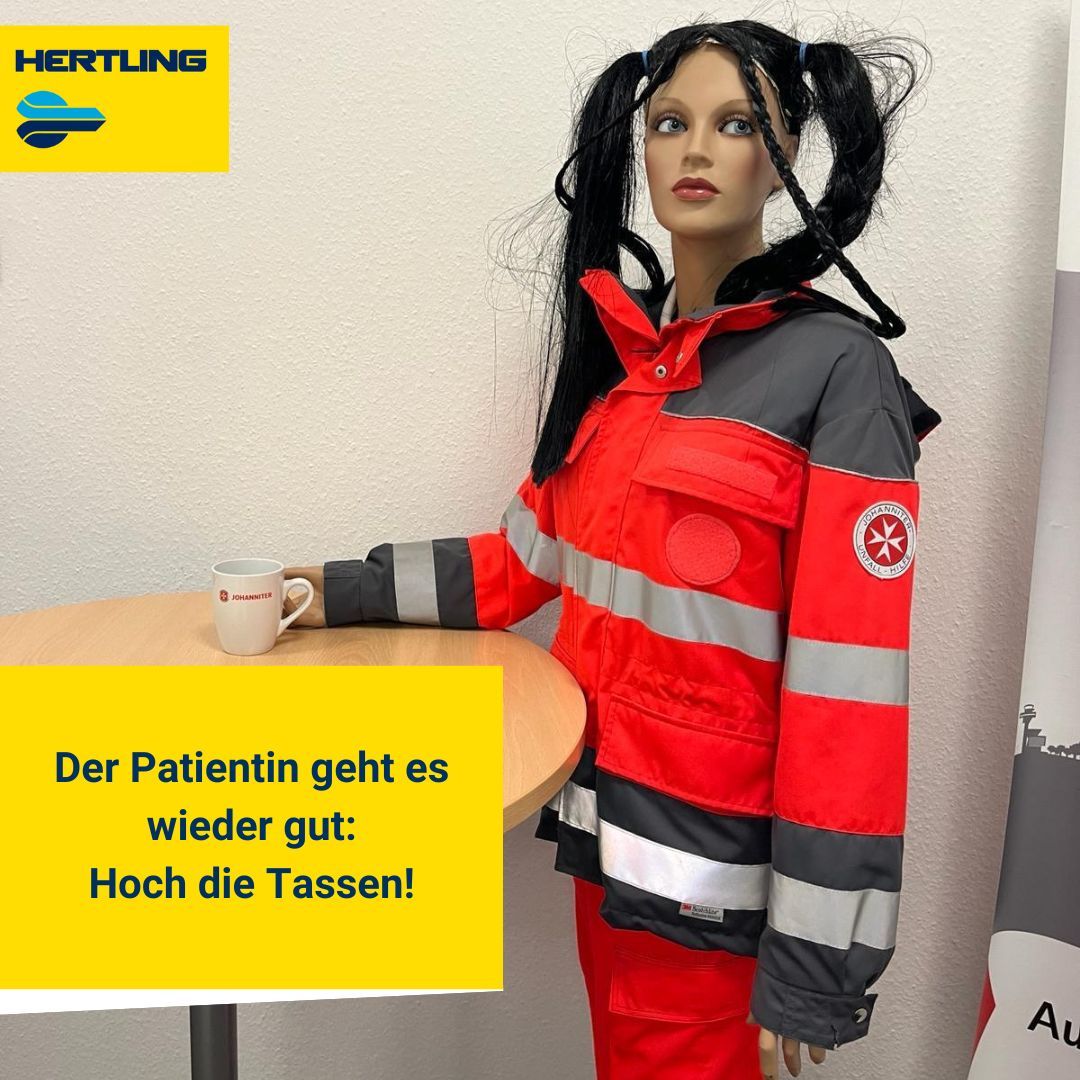 Photo of a doll in red clothes