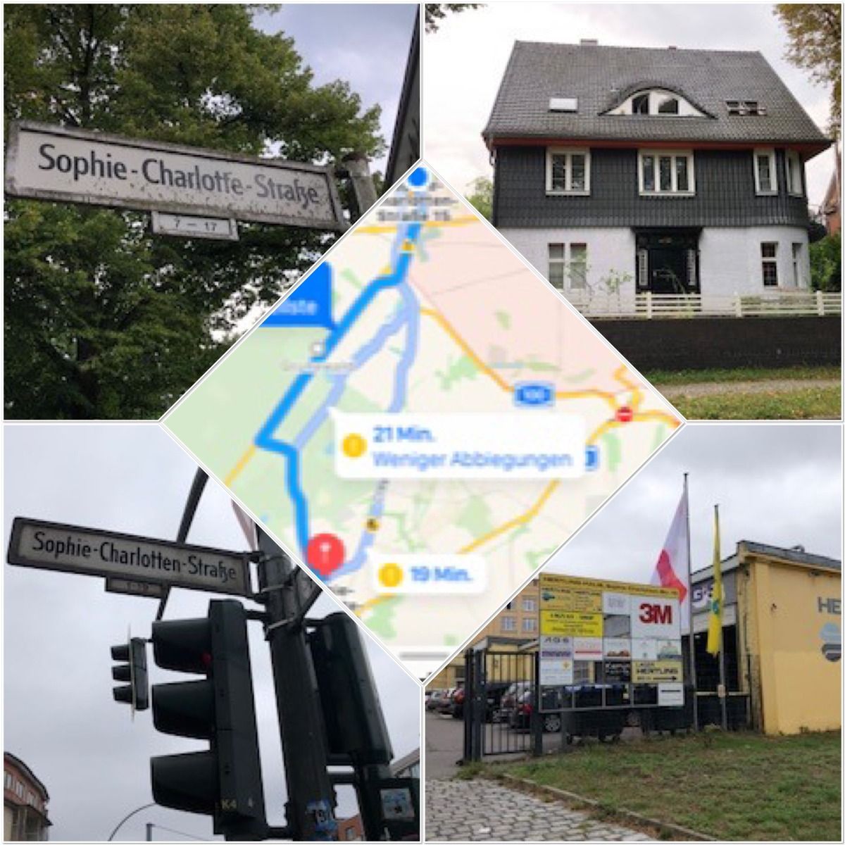 With or without an "N", such a small difference means a big detour! 