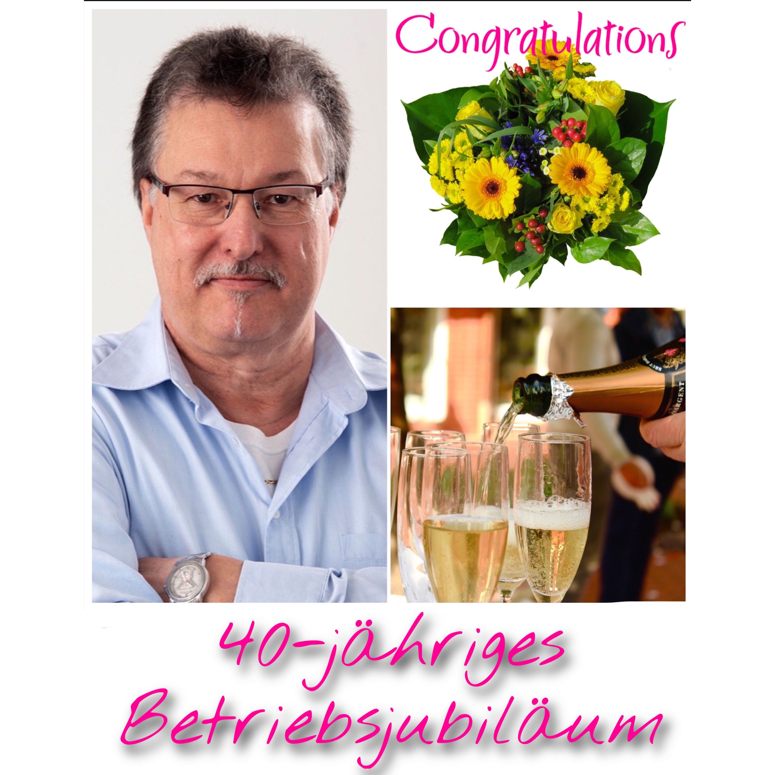 Thomas Stieler 40 Jahre bei Hertling