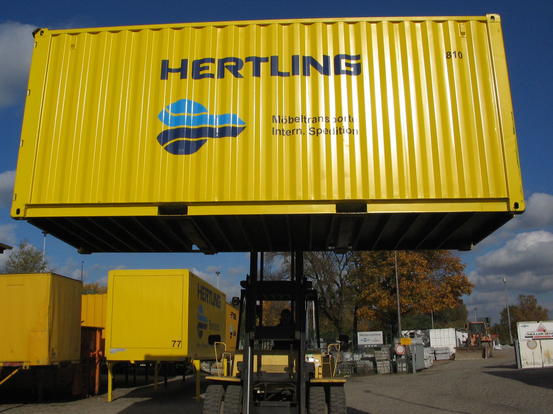 Ret HERTLING storage container 20 foot